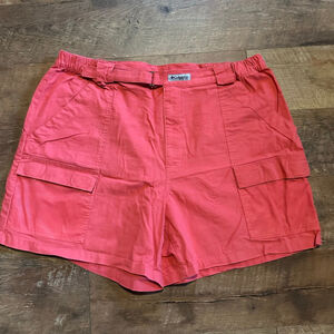 Women's Columbia PFG Fishing Shorts Red Size XXL